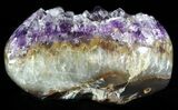 Purple Amethyst Crystal Heart - Uruguay #50877-1